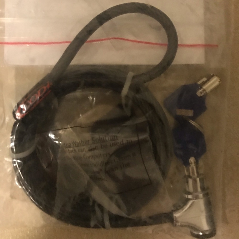 New Codi Key Cable Lock - Picture 2 of 2
